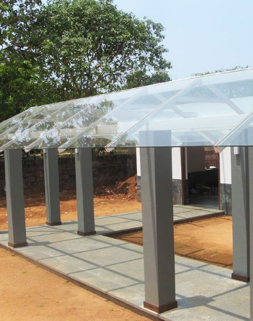 Garden Walkways & Parking Areas